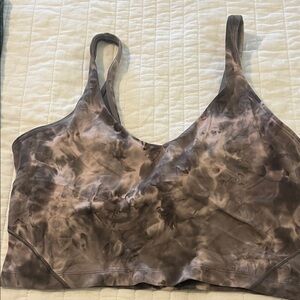 Lululemon Athletica Marble Effect Bralette